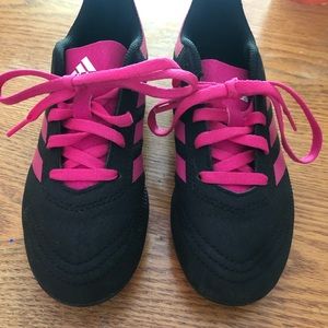 Adidas girls (size 13) soccer cleats.